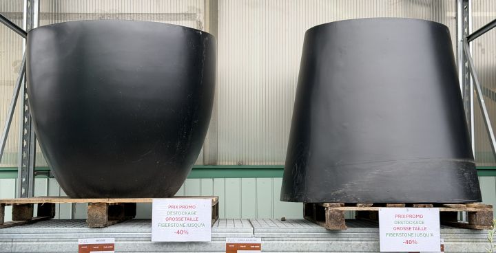 Déstockage Fiberstone Lotus et Rond conique GM