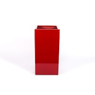 Resine Couleur cube haut rouge (30x30x60)