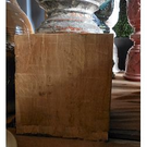 Déco design pilier chêne (40x40x100)