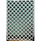 Treillage maille losange blanche maille de 12 (100X150)