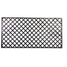 Treillage maille losange noire maille de 12 (100X150)