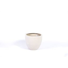 Fiber blanc Pot Lotus (Diam 58 Ht 50)