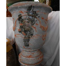 Anduze Le Chêne Vert vase tradition antica gris (Diam 46 ht 60)