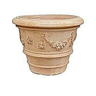 Benocci Vase Orlato feston (Diam 40 ht 32)