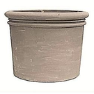 Benocci Grigio Pot cylindre haut (Diam 40 Ht 31)